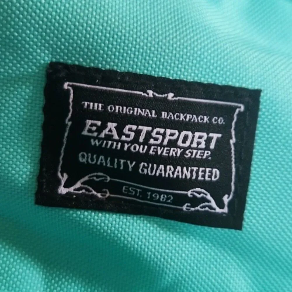 Green Eastport backpack 4 book capacity Laptop sleeve Water bottle pockets NWT
